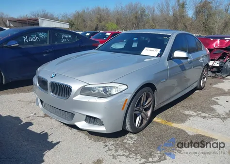 2013 BMW 535I из США, поврежденный, VIN WBAFR7C53DC819361